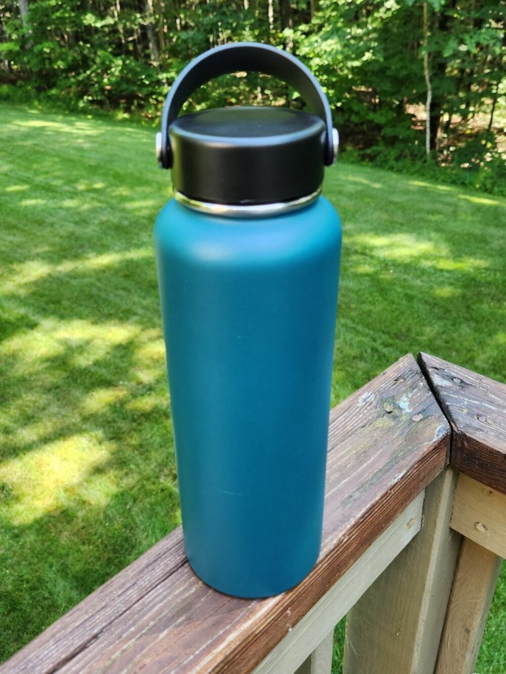 Hydro Flask 40 Ounce JADE Bottle No Straw With Lid Rare HTF Color Discontinued - Picture 2 of 7